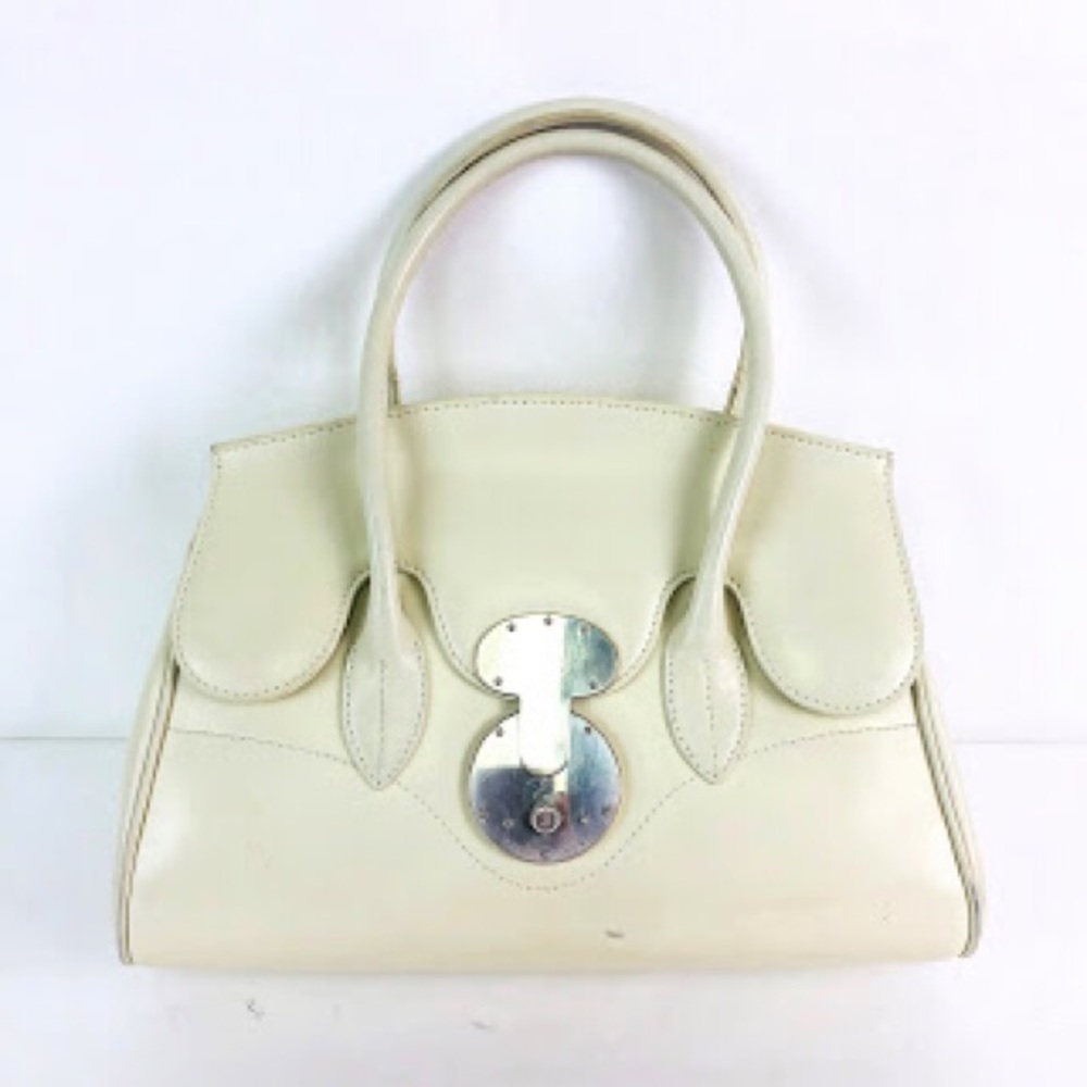 RALPH LAUREN COLLECTION leather Ricky satchel